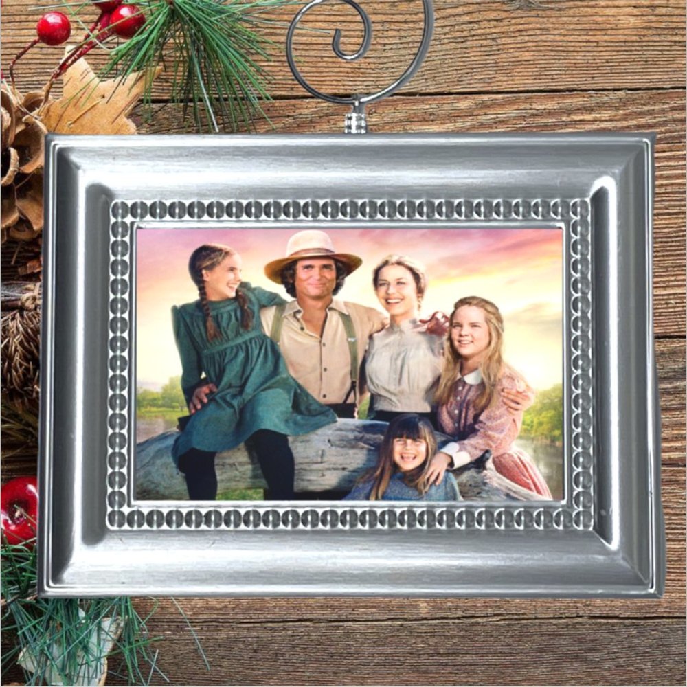 Little House On The Prairie TV Show Memorabilia Retro Christmas Tree Ornament